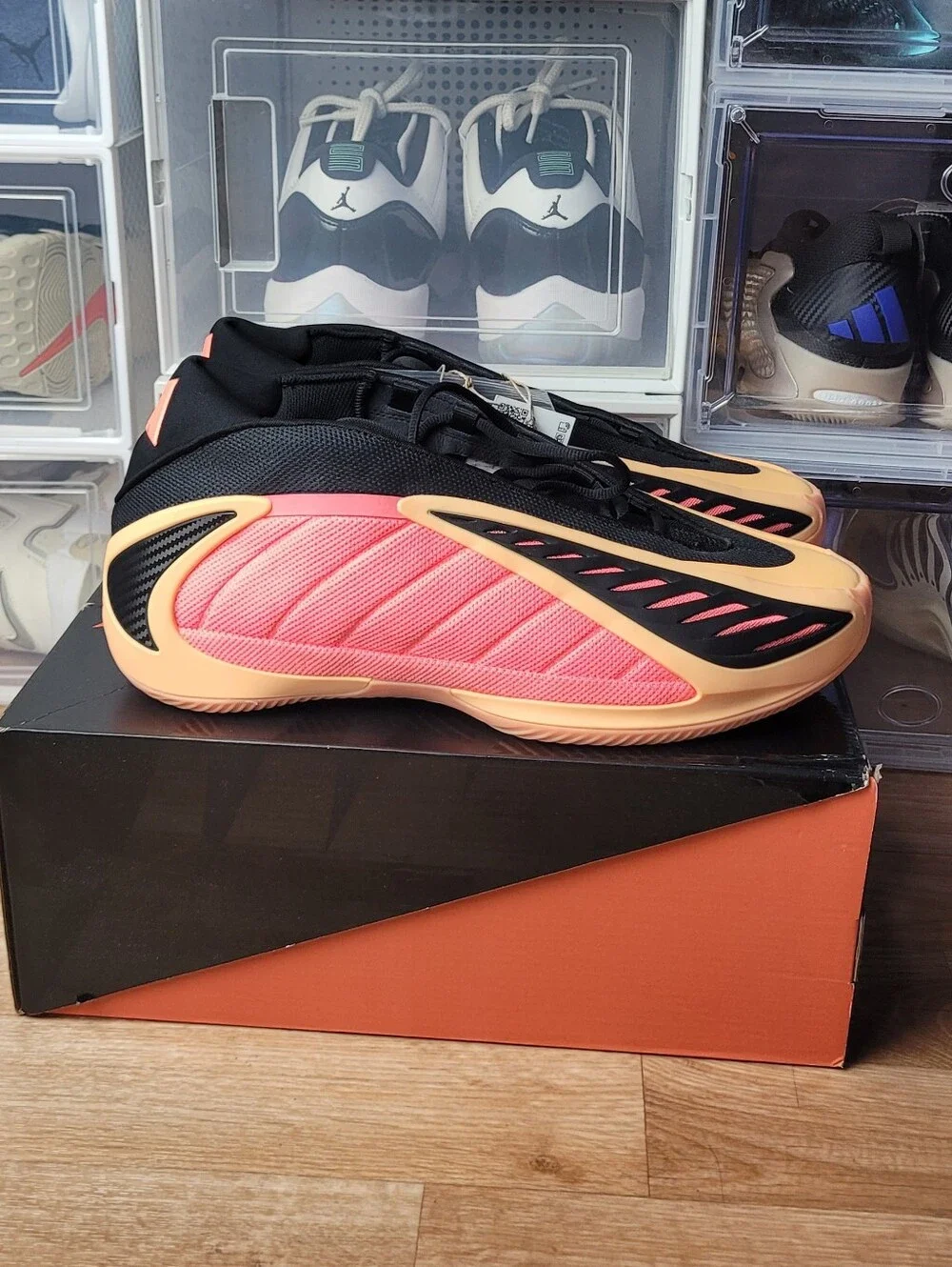 adidas Anthony Edwards 2 With Love Men Acid Orange Men Basketball AE2 JS3514